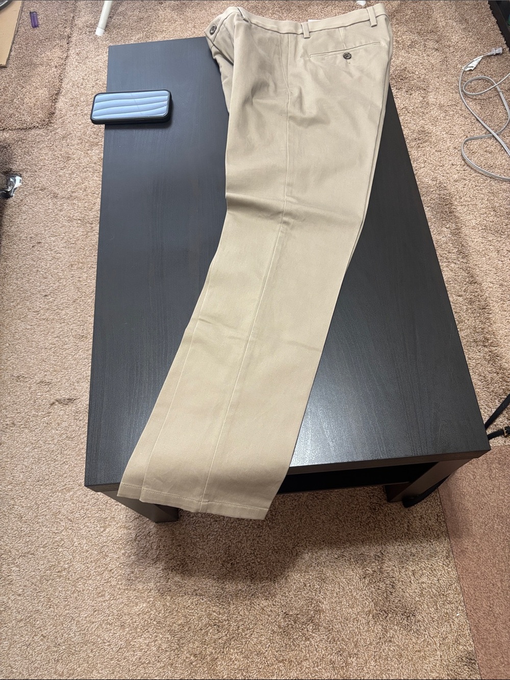 Dockers Men's Khaki Slim Tapered Stretch Dress Pants 29 x 32